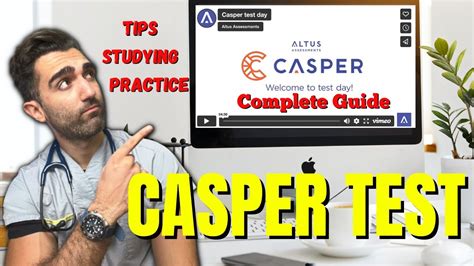 when to take casper exam